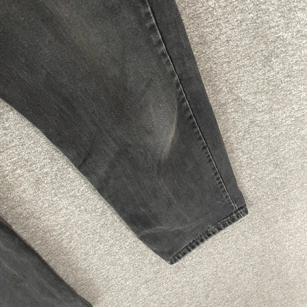 Levis 505 Jeans Mens 34x30 Gray Charcoal Wash Regular Straight Leg Denim Vintage